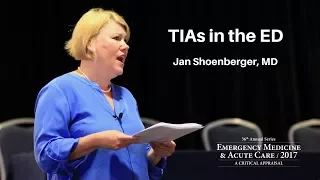 TIAs in the ED | The EM & Acute Care Course