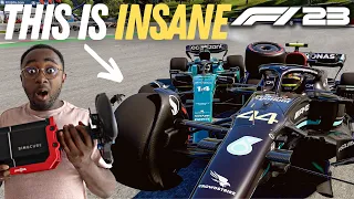 I Tried To Play F1 23 At 100% Force Feedback With A Direct Drive Wheel