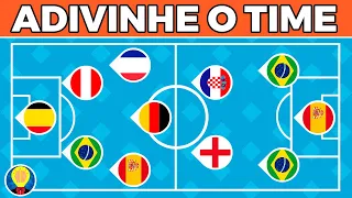 ADIVINHE O TIME PELA NACIONALIDADE DOS JOGADORES DE FUTEBOL | Quiz de futebol