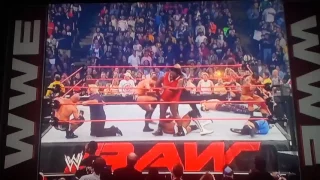 Kane vs goldberg  raw lumberjack match  decembre 8 2003