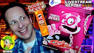 FRANKEN BERRY™ ⎮ MONSTER CEREALS™ Review 🧟‍♂️🥣 Livestream Replay 9.1.23 ⎮ Peep THIS Out! 🕵️‍♂️