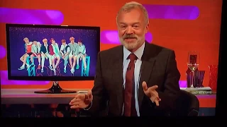 Graham Norton mentioned BTS being on next week!