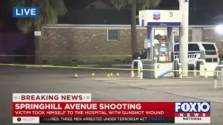 Man shot at gas station on Springhill Avenue in Mobile