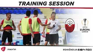 UEFA Europa League | Last training session ahead of tomorrow's clash with FC Daçia