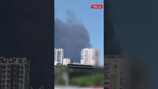 ⚡😱 ПЕРШІ КАДРИ з Харкова!!! Росіяни вдарили по будівельному гіпермаркету!!!