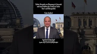 Ausschnitt Phönix: Robin Alexander über Lützerath & dem Problem der Grünen. Realpolitik. #shorts