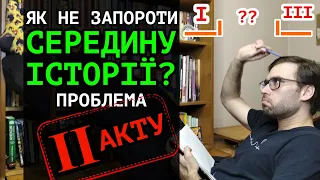 Проблема ДРУГОГО АКТУ: як написати СЕРЕДИНУ ІСТОРІЇ? | 4 поради | Влад Сторітелер