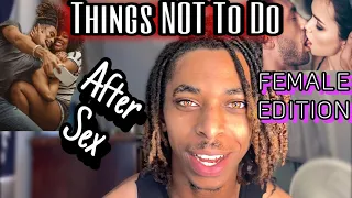 5 Things GIRLS Shouldn’t Do AFTER Sex