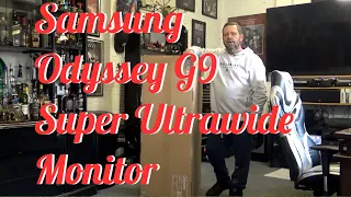 Just got, Samsung Odyssey G9 Super Ultrawide Monitor, westinghouse  hot water dispenser
