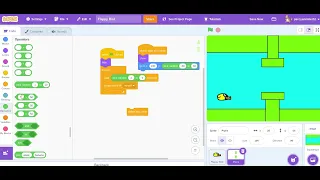 How to make flappy bird in Scratch