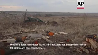 Ukrainians tense amid Russian troops build-up