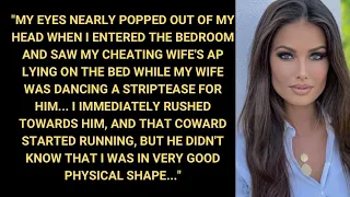 I Walked Into The Bedroom And Saw My Cheating Wife Doing A Striptease For Her AP...