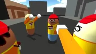 HAPPY BURGER! Citizen Burger Disorder Burger Simulator Funny Moment