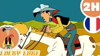 🐎 Lucky Luke au dos de son cheval Jolly Jumper 🐎 - Compilation FR