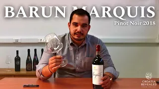 BARUN MARQUIS PINOT NOIR 2018 - Red Wine | Croatian Wines | Croatia Revealed