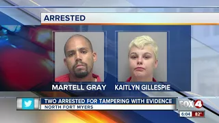 Two Arrested for Tampering with Evidence