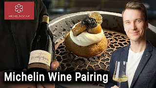 Sommelier Critiques Wine Pairings at Fine Dining Restaurant