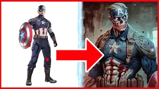 AVENGERS & ZOMBIE-VENGERS - 3 - (Marvel & DC) 💥 All Superheroes