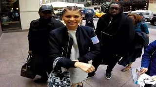 Zendaya with Fans in NYC