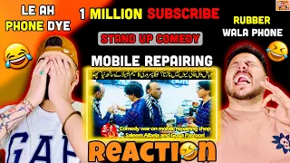 Albela Tv - Saleem albela Goga pasroori - Mobile Repairing - Reaction - Stand Up Comedy - ReactHub