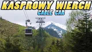 KASPROWY WIERCH Cable Car - Kolej Linowa Kasprowy Wierch -  Zakopane - Poland (4k)