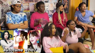 best singing moments of female idols (Reaction)