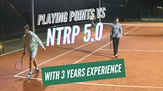 Testing myself against a NTRP 5.0