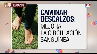 Buen Día - Los beneficios de caminar descalzos