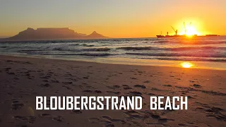 BLOUBERGSTRAND BEACH IN CAPE TOWN WESTERN CAPE SOUTH AFRICA | ПЛЯЖ БЛАУБЕРГСТРАНД КЕЙПТАУН ЮАР
