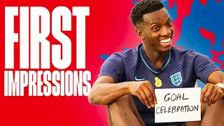 Eddie Nketiah Chats Arsenal Boys, Trademark Celebration & U21 Record Goalscorer | First Impressions