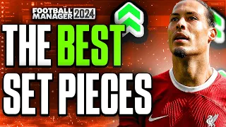 The BEST FM24 Set Piece Routines! | ULTIMATE Football Manager Guide
