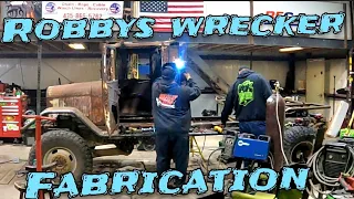 @RobbyLayton Extending the cab on a 1929 OffRoad wrecker  @trailmater