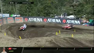 Intense first lap of racing in MXGP Race 2 | YPF INFINIA MXGP of Patagonia-Argentina 2024 #MXGP