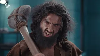 SET WET - TVC | Caveman vs. Modern Ranveer | (45 Sec)