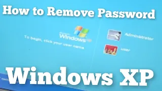 How to Remove password Windows XP Quick !