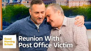 Will Mellor’s Emotional Reunion with Post Office Victim | Good Morning Britain