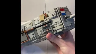 Lego Saint Chamond tank (Full view) and mediocre commentary