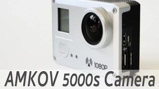 Amkov Amk 5000S HD Camera 1080P Unboxing and First Look