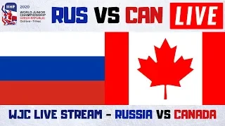Russia vs Canada World Juniors Live Stream | Preliminary Round | WJC Play By Play and Reactions