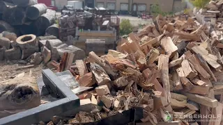 2022 Alpha 6 Log Splitter with Box Wedge Time Lapse