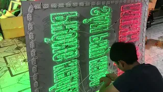 Hồ Thanh Hùng - Hướng dẫn làm bảng led ruồi viền led siêu sáng