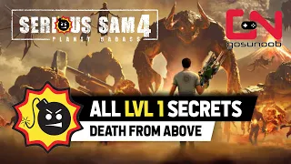 Serious Sam 4 All Secrets Level 1 - Death From Above Walkthrough