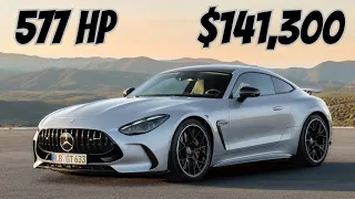 2024 Mercedes-AMG GT Coupe Debuts With 2+2 Seats, AWD, And 577 HP