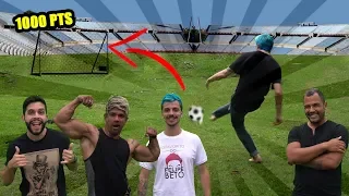 EU DESAFIEI ELES NO FUTEBOL DE GOLZINHO! [+10]