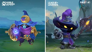 Mobile Legends vs LoL Wild Rift - Heroes Comparison 2022 | Moba Comparison 2022