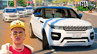 FUGA DA POLICIA COM A EVOQUE DO PAULINHO OLOKO NO GTA 5