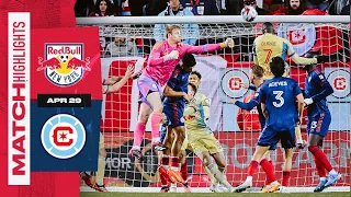 HIGHLIGHTS I Burke's Late Leveler Earns Road Draw I Chicago Fire FC vs  New York Red Bulls