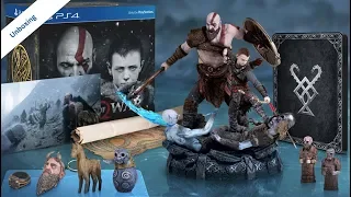 Unboxing : God of War Stone Mason Collector's Edition : PlayStation 4 / PS4