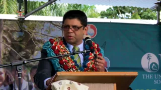 Fijian Minister, Hon. Aiyaz Sayed-Khaiyum officially launched the USP Open Day 2017.