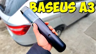 МОЩНЫЙ АВТОМОБИЛЬНЫЙ ПЫЛЕСОС 👉 BASEUS A3 15000Pa CRXCQA3